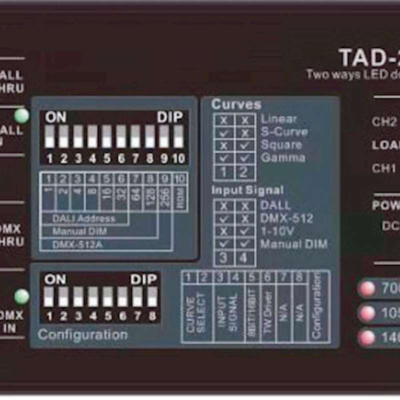 TAD - 2HC, LED 2 ways driver