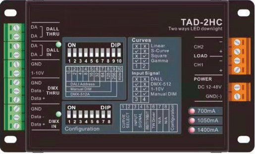TAD - 2HC, LED 2 ways driver
